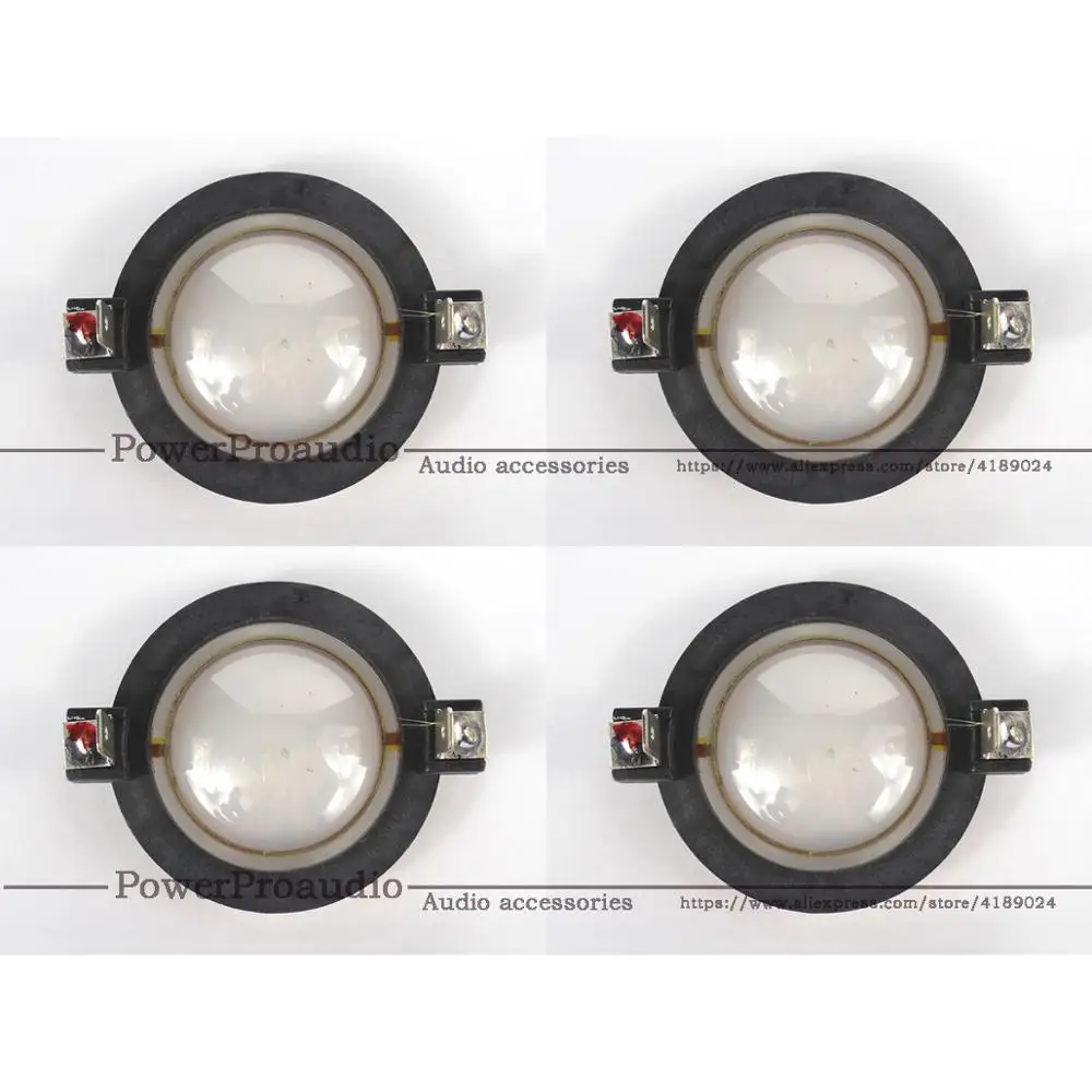 4 шт./лот качественная диафрагма рдф ND1411 8ohm звуковая катушка диафрагмы Размер 35,5 мм CCAR плоских проволочных поясов