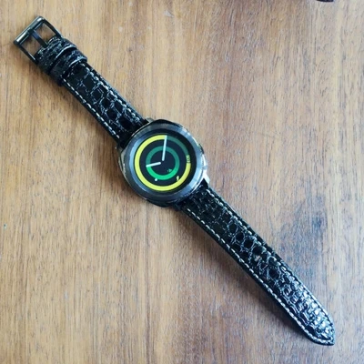 Ремешок из натуральной кожи для Samsung Gear S2 Sport Classic 20 мм|Ремешки часов| |