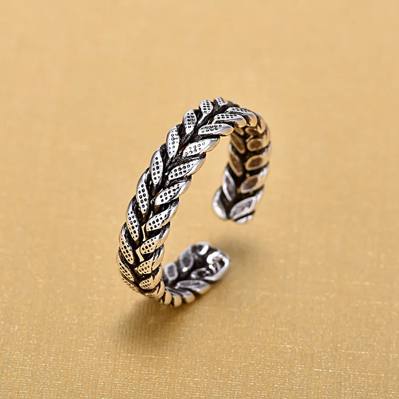 Vintage-Accessories-925-Sterling-Silver-Rings-Weave-Open-Rings-For-Women-New-Mothers-Day-Bridesmaid-Gifts