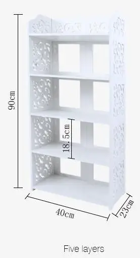 3/4/5 Слои полка для обуви дерево Европейский обувной шкаф для хранения обуви стеллажи для выставки товаров простые полки вырезать цветок стеллажи для выставки товаров из натуральных материалов, Schoenen Органайзер - Цвет: 5 layers
