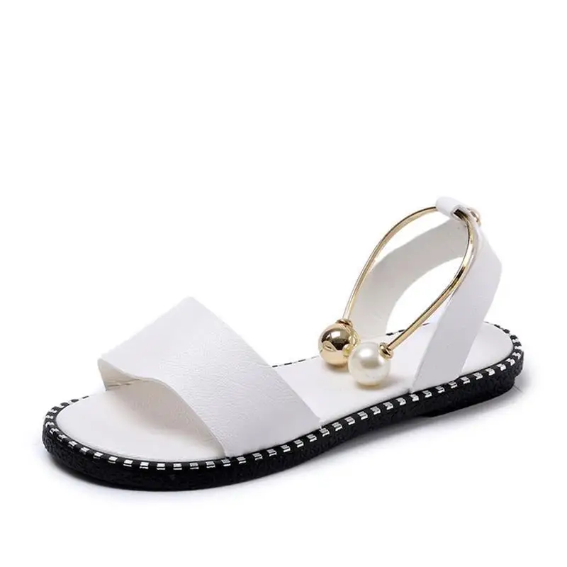 

New Arrive Women Sandals Flip Flops 2019 Summer Fashion Rome Slip-On Breathable Non-slip Shoes Woman Slides Solid Casual Female