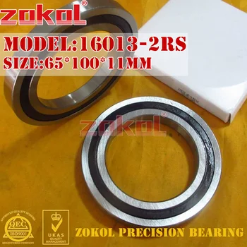 

ZOKOL 16013 RS bearing16013 2RS 16013-2RS Deep Groove ball bearing 65*100*11mm