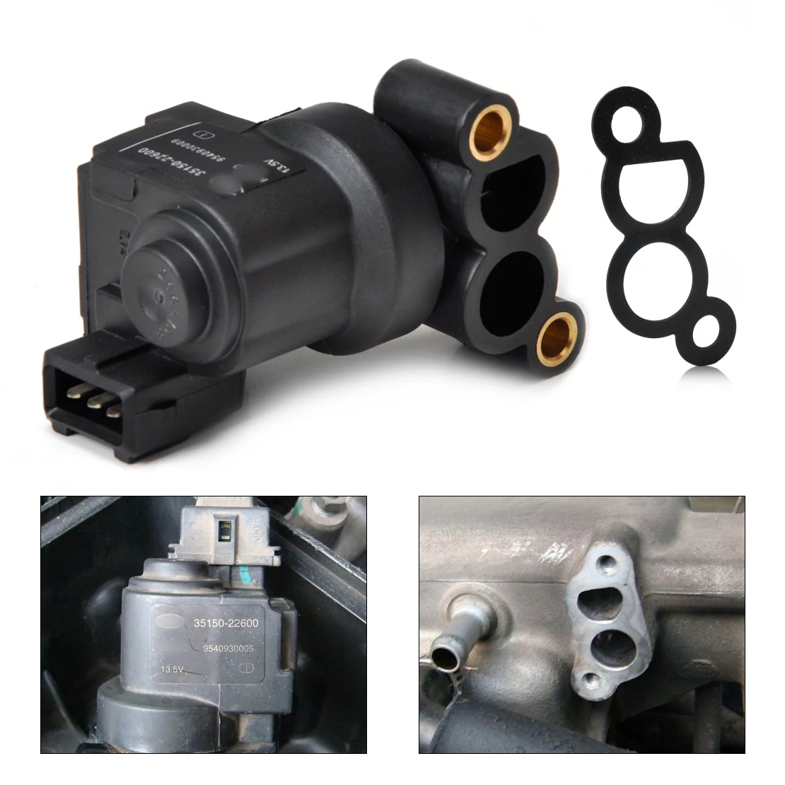 beler New 1pc High Quality Idle Air Control Valve 3515022600 AC493