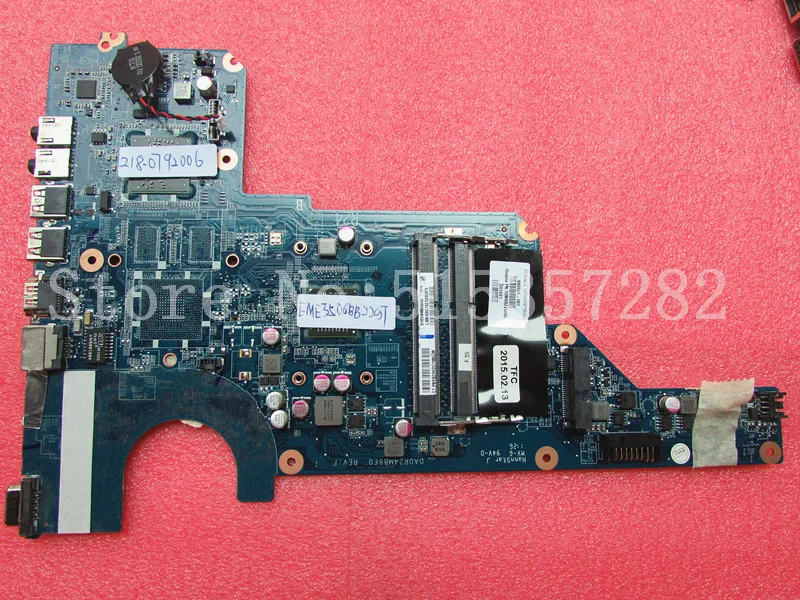645529-001 материнская плата для ноутбука Hp Pavilion G4 G6 ноутбук процессор Материнская