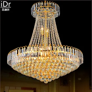 

Upscale Crystal Crystal LED circular living room lights in the hotel lobby Dia1000xH860mm Chandeliers High-grade light