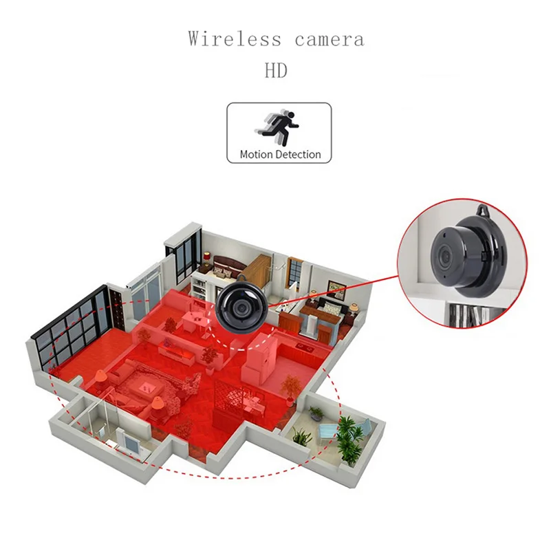 Full HD 1080 мини ip-камера беспроводная Wifi камера ночного видения мини-видеокамеры для домашней безопасности детей Удаленный просмотр