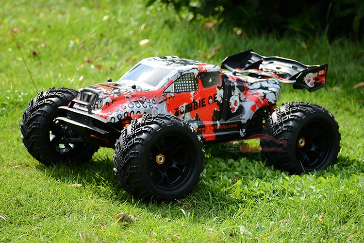 DHK zombies1: 8 Масштаб водонепроницаемый 4WD прочность, чем vkar bison высокая скорость электроники дистанционного управления Монстр грузовик, rc гоночные автомобили