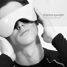 Защитите ваши глаза НОВАЯ безопасная расслабляющая маска от головной боли DC Электрический Уход Массажер для лба и глаз