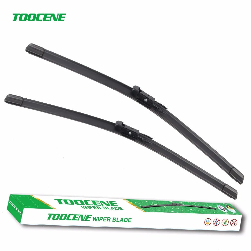 

Toocene windshield wiper blade for MG6 pair 24"+18" 2011-2014 car front window windscreen auto accessories