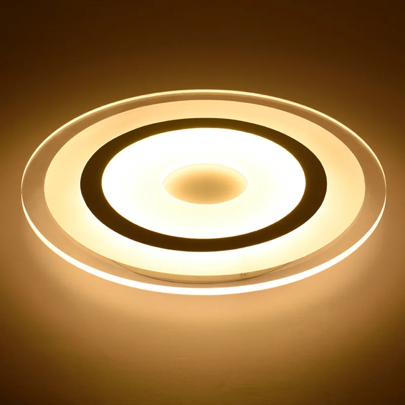 

wholesale acrylic ceiling light with remote controller dimming  modern living room acrylic ceiling light