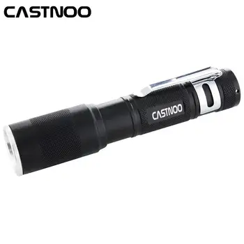 

CASTNOO Zoomable 3-Mode Q5 300 des Lumen Aluminium-LED Flashlight Torch light for AA Battery