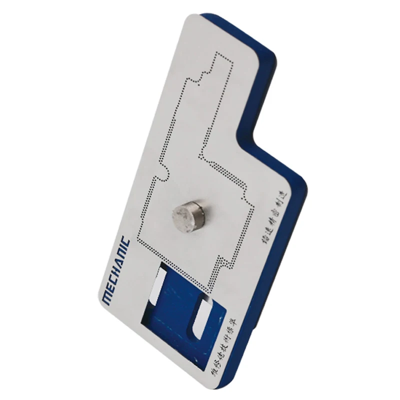

3D BGA Reballing Stencil Kit for iPhone X Logic Board Middle Layer Planting Tin Template Reballing Plate Soldering Net Platform