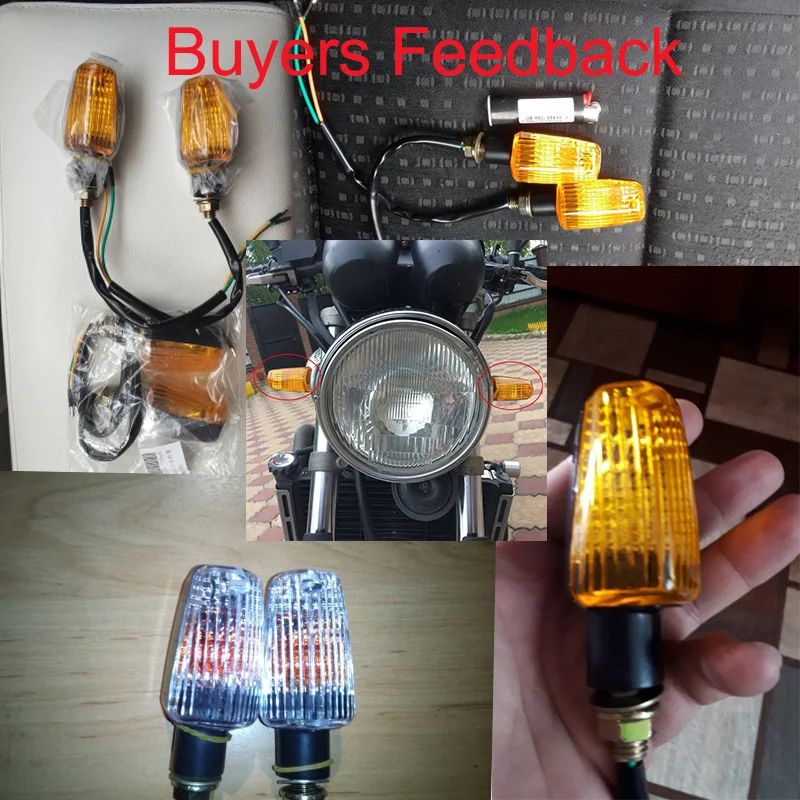 POSSBAY 4 шт. Универсальный мотоциклетный сигнал сигнальная лампа мигалка светодиодный для Harley Davidsion Honda Kawasaki Suzuki Yamaha Flasher