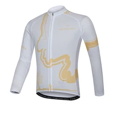 Велосипедная летняя одежда с длинными рукавами велосипедная рубашка горный велосипед Мужская дышащая наружная Толстовка Защита от солнца