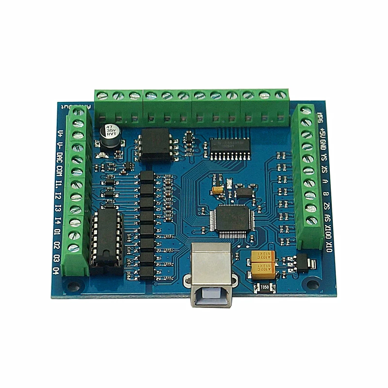 CNC MACH3 USB 4 Axis Smooth motion Stepper motor Controller card breakout driver board for DIY Mini CNC Engraving Machine 12-24V