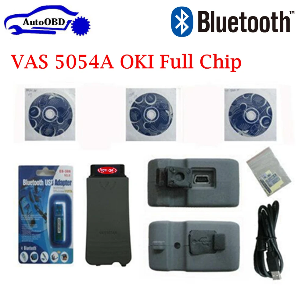 VAS5054A диагностический инструмент Vas 5054a ODIS V3.0.3 Bluetooth Оригинальный Полный OKI чип 3 03