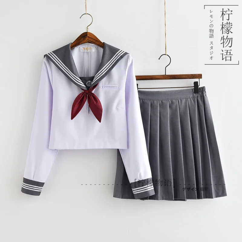 College Wind Suit Orthodox Soft Girls Japan jk Uniforms Three Class ...