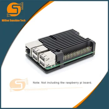 

Raspberry Pi Armor Case / Raspberry Pi Metal Case Passive cooling/Shell Heat Dissipation for Raspberry Pi 3B+/3B
