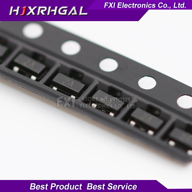 100 шт. MMBT3906 2A MMBT3906LT1G 3906 2N3906 200mA 40V СОТ 23 SOT23 3 PNP SMD Triod новый оригинальный
