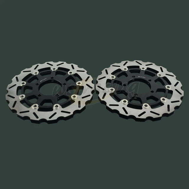Details about / Galespeed Cross Lock Front Brake Disc Rotor Kawasaki ZX12-R 2000