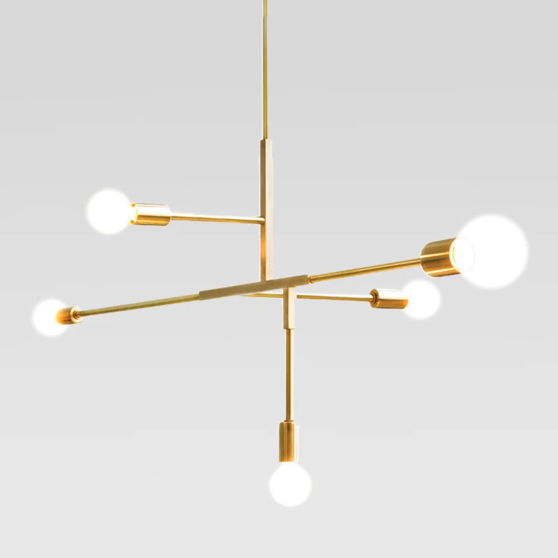 Buy Modern Pendant Lights Gold LED Pendant Lamp Iron