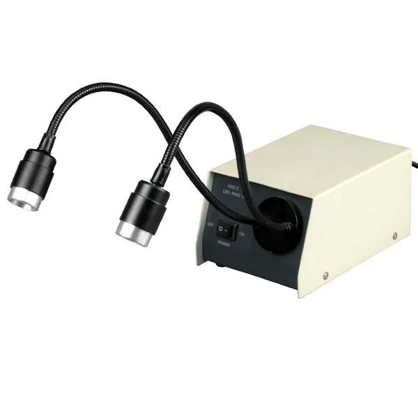 

AmScope 14-LED Microscope Dual Gooseneck Lights LED-14M