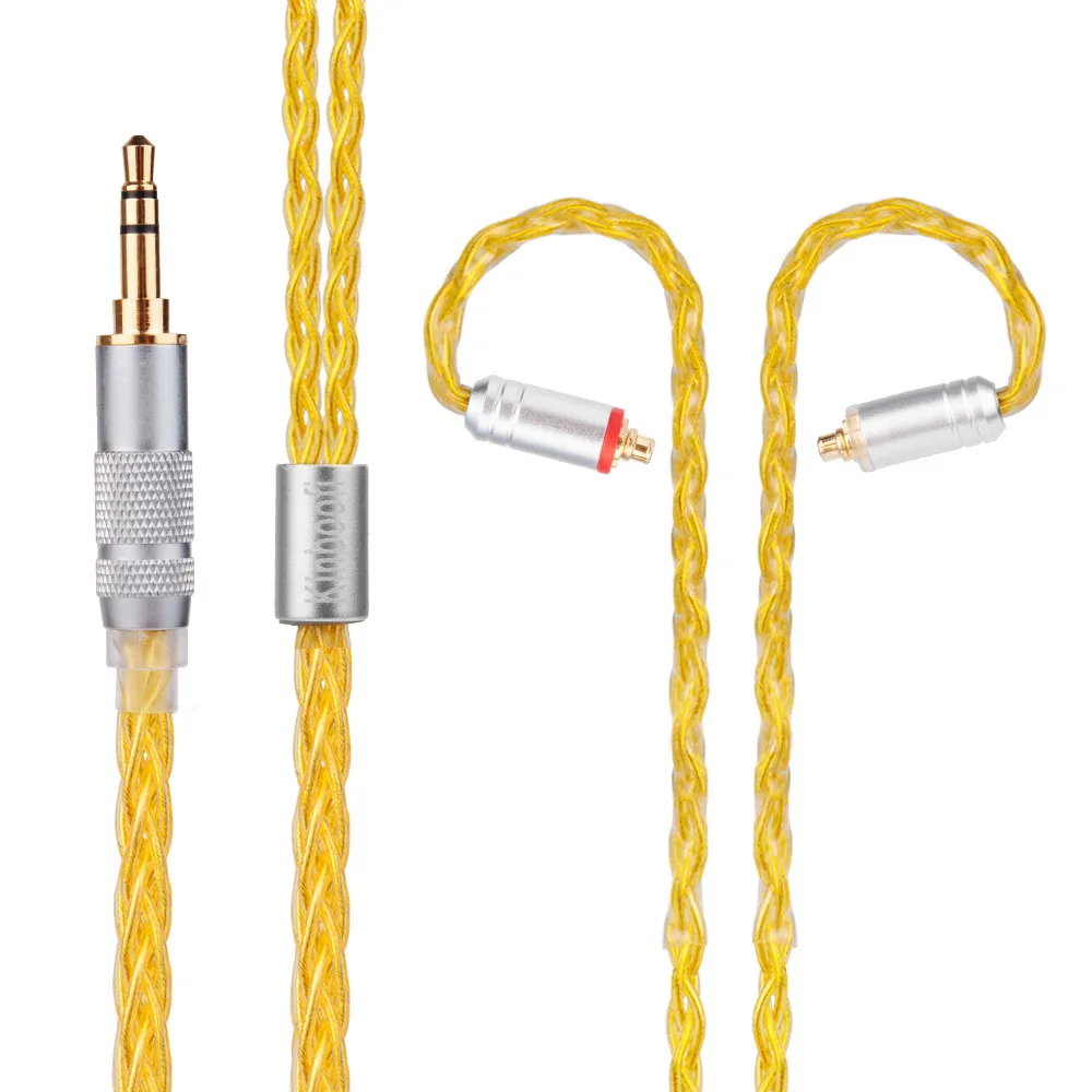 

2018 NEW Yinyoo HOT 8 Core Silver Plated Cable 2.5/3.5/4.4mm Balanced Cable With MMCX/2pin Connector For LZ A5