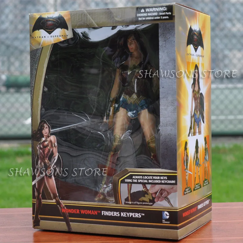 

BATMAN V SUPERMAN TOYS 10" WONDER WOMAN FINDERS KEYPERS FIGURE STATUE