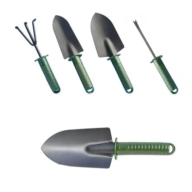 4 шт набор инструментов для садоводства детей мини садовая лопата маленькие садовые грабли и ручная лопатка Мини Крытый садовые инструменты для растений