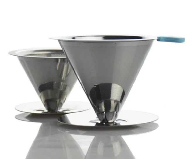Cheap Free shipping 304 Stainless Steel Coffee Filters Reusable S/L Cheap Free shipping 304 Stainless Steel Coffee Filters Reusable S/L