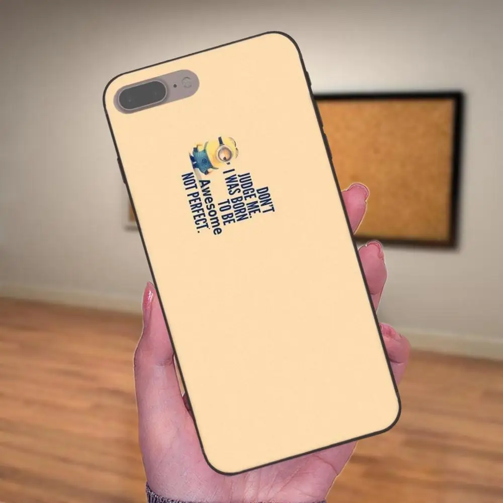 Чехол для телефона из ТПУ с кожаным покрытием футбольные Миньоны Huawei Honor Enjoy Mate Note
