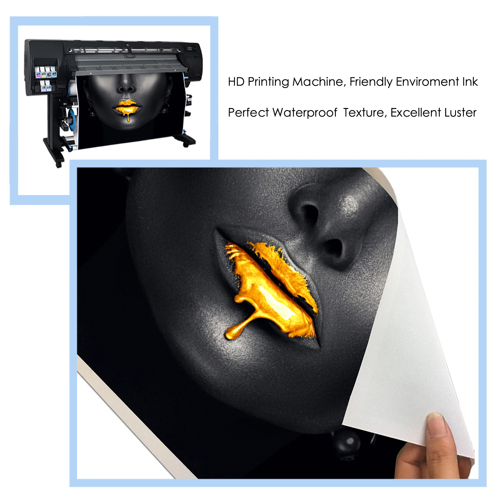 Очаровательная сексуальная Настенная картина в виде губ HD Художественная печать