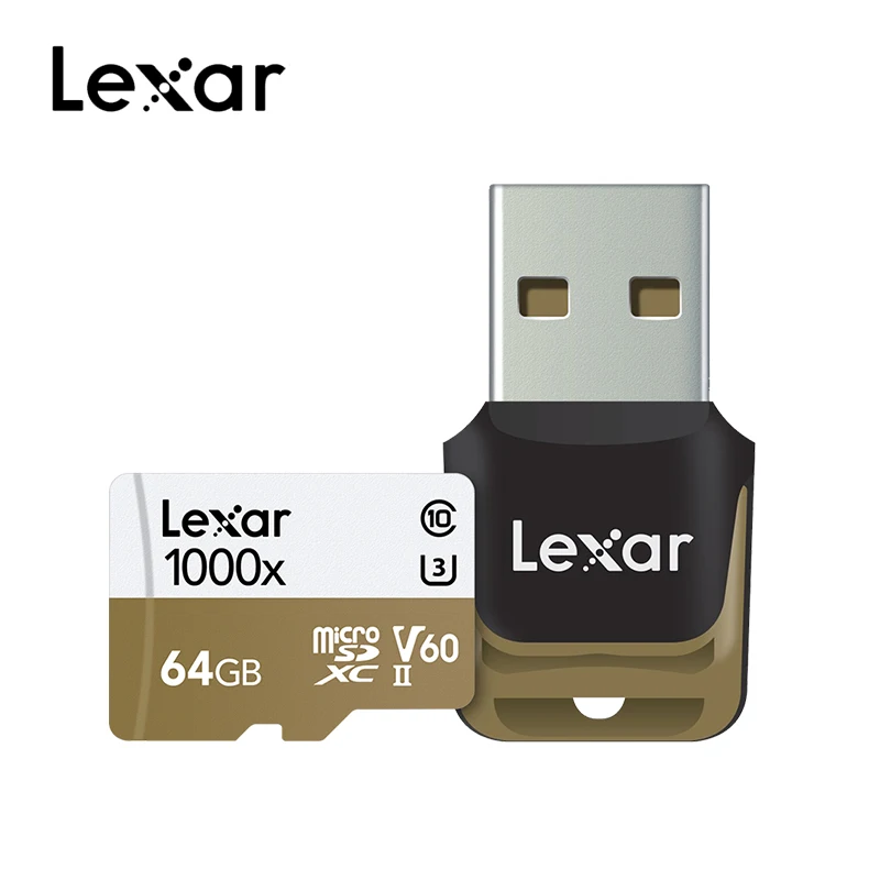 TF карта Lexar 633x 1000x 32/64/128/256/512/1080 ГБ класс 10|Карты памяти| |