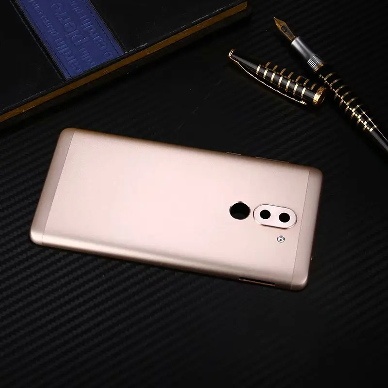 Honor6X корпус для huawei Honor 6X металлический аккумулятор задняя крышка чехол для мобильного телефона запасные части чехол - Цвет: Gold