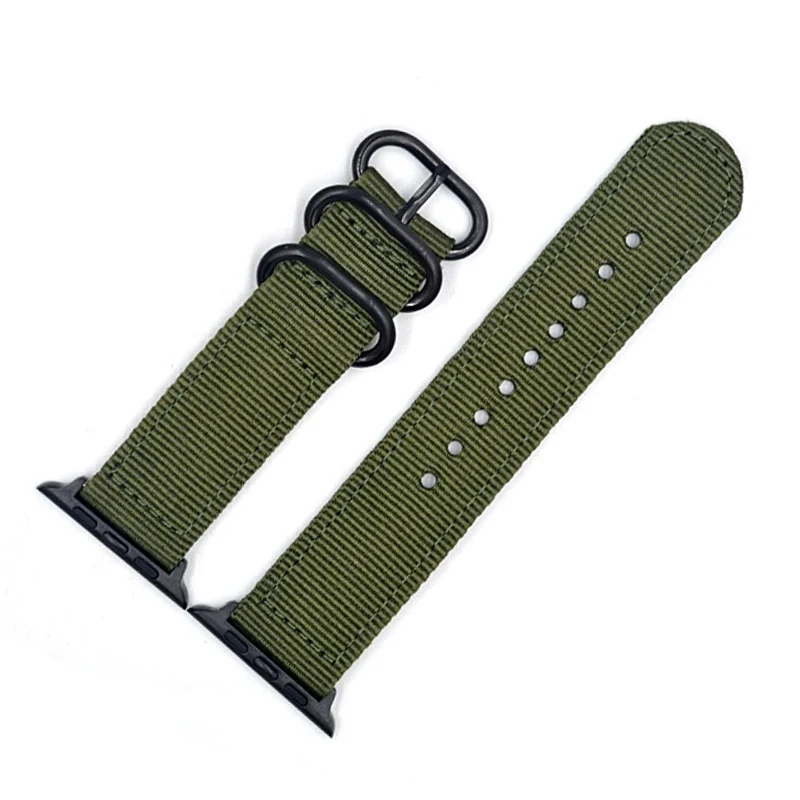  NEW Hot Sell  Nylon Watchband for Apple Watch Band Series4/3/2/1 Sport Woven Bracelet 40MM/44MM 42MM/38MM Strap For iwatch Band