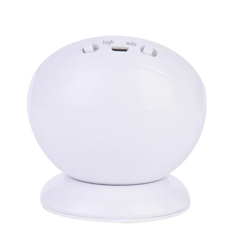 Magnetic 360 Degree Rotate Motion Senser Automatic LED Wall Night Light Auto OnOff Battery Recharge Operation 4