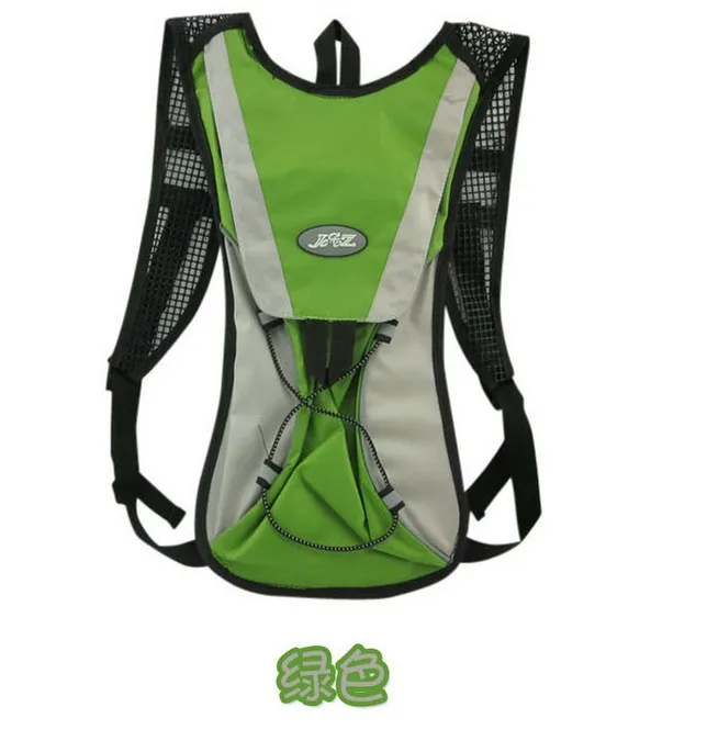 JSZ гоночный велосипед сумка 2L горный велосипед сумка для горного велосипеда рюкзак гидратации - Цвет: Зеленый