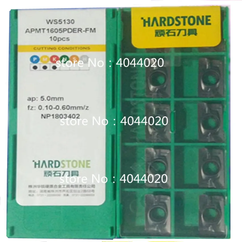 APMT1135PDER-FM WS5130 Carbide Blade 10 pcs 1 Box New