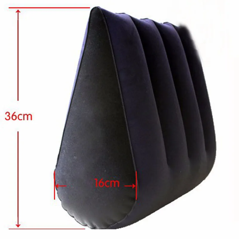 Sex Pillow Magic Triangle Pillow Versatile Inflatable Cushion Toys Adult Sex Furniture Sex Toys For Couples