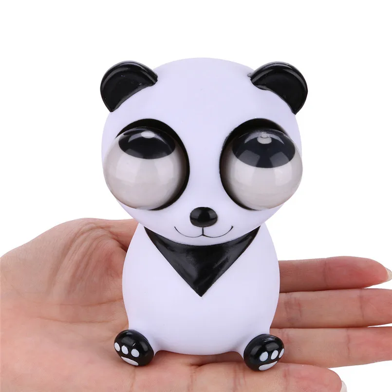 Kawaii Panda Pop Out eye squishy медленно поднимающиеся мягкие игрушки снятие стресса Декор антистресс игрушки для детей brinquedos