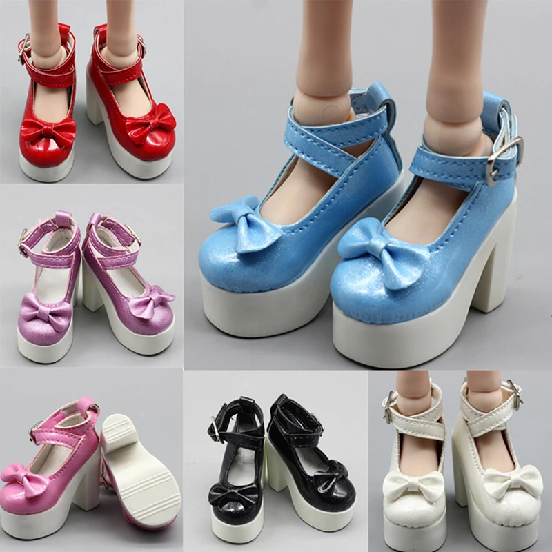 

1pair Princess for 16 Inch Doll Boots Best gift for childrens' toy High Heel Shoes for BJD Dolls, 1/3 Doll Accessories,
