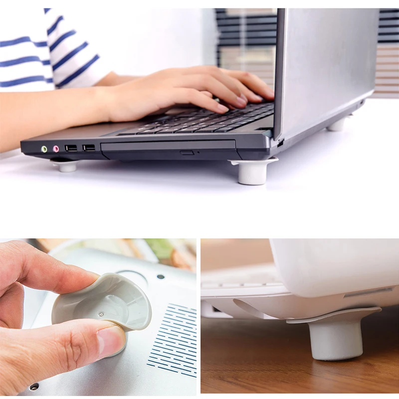 Brand new Multi Functional Laptop Cooling Pad Notebook with high heel Macbook Air Pro cooler feet for 11\