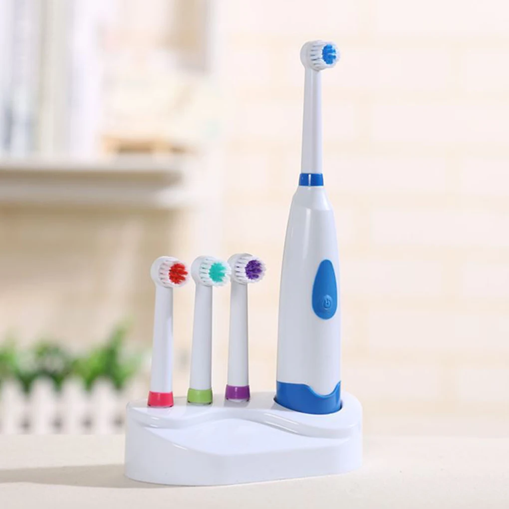 High Quality Rotating Electric Toothbrush With 4 Heads Oral Hygiene