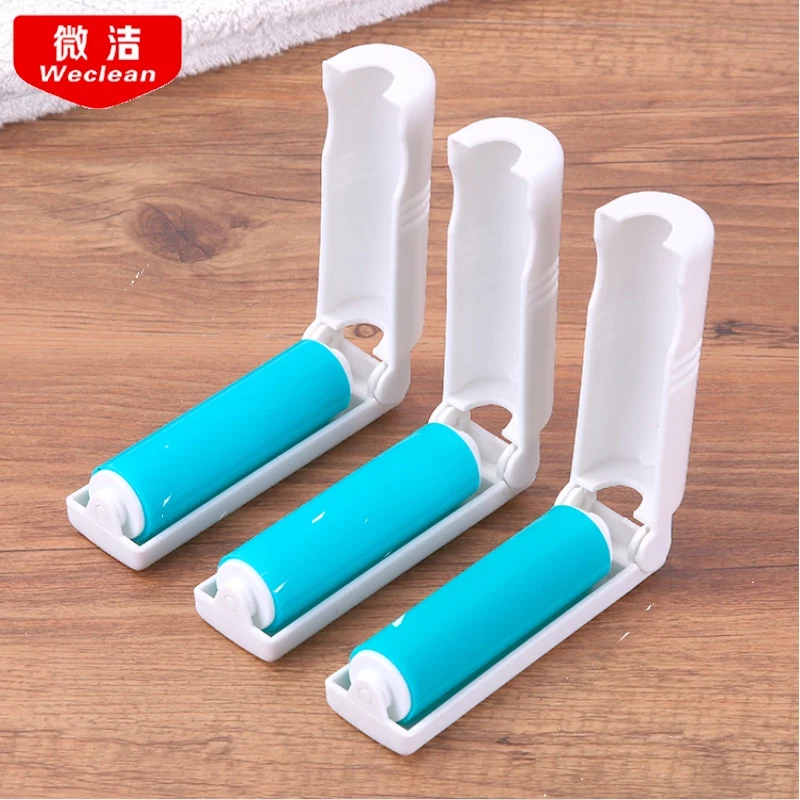 Small folding clothing roller sticky device dust removal hair, in