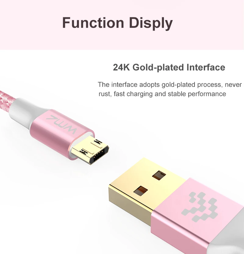 Micro Reversible USB 2.0 Cable 5