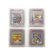 WarioSeries Video Game Cartridge Console Card for 16 Bit Handheld Console English Version