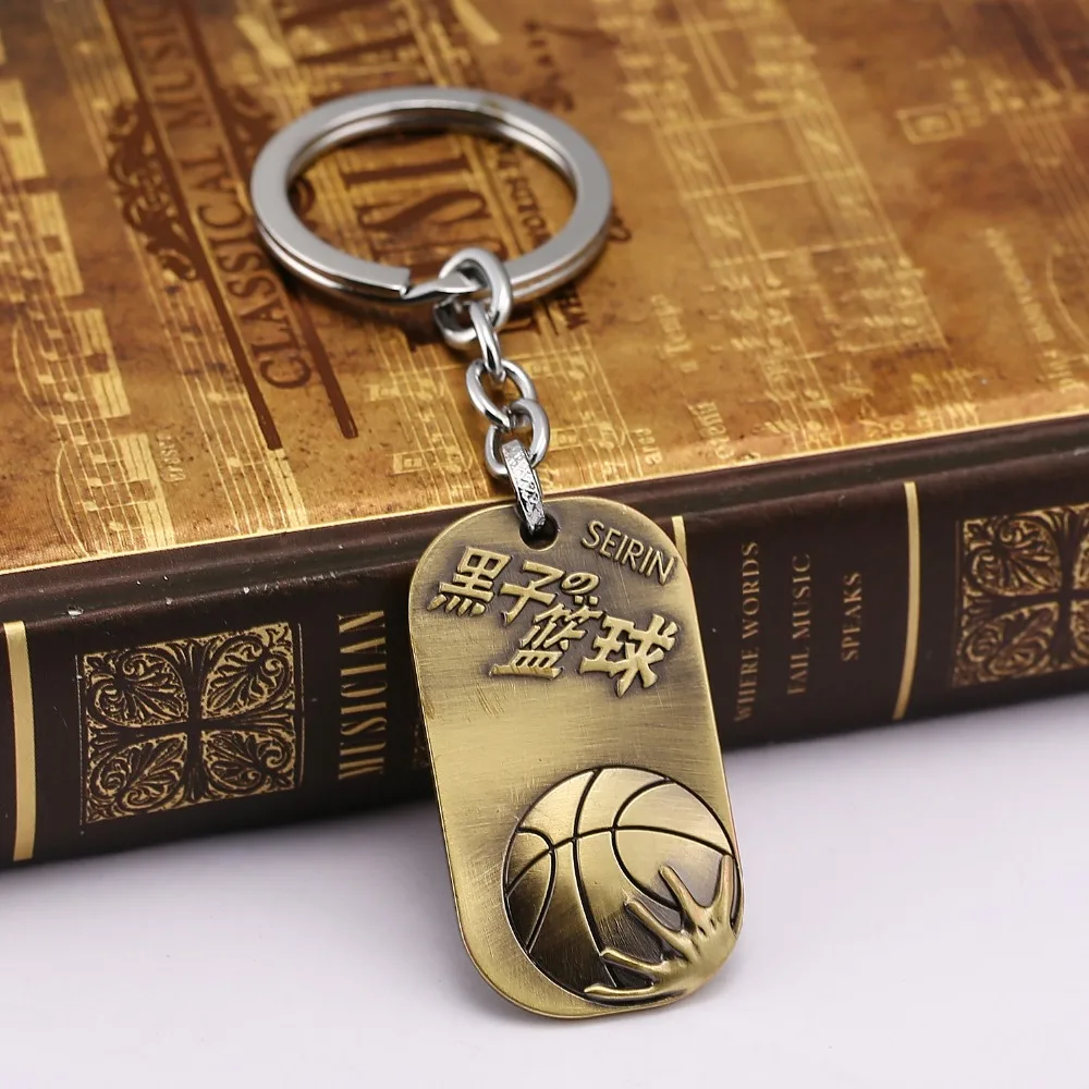 Мультфильм Баскетбол куроко но басуке сейрин металлический кулон брелок косплей ювелирные изделия