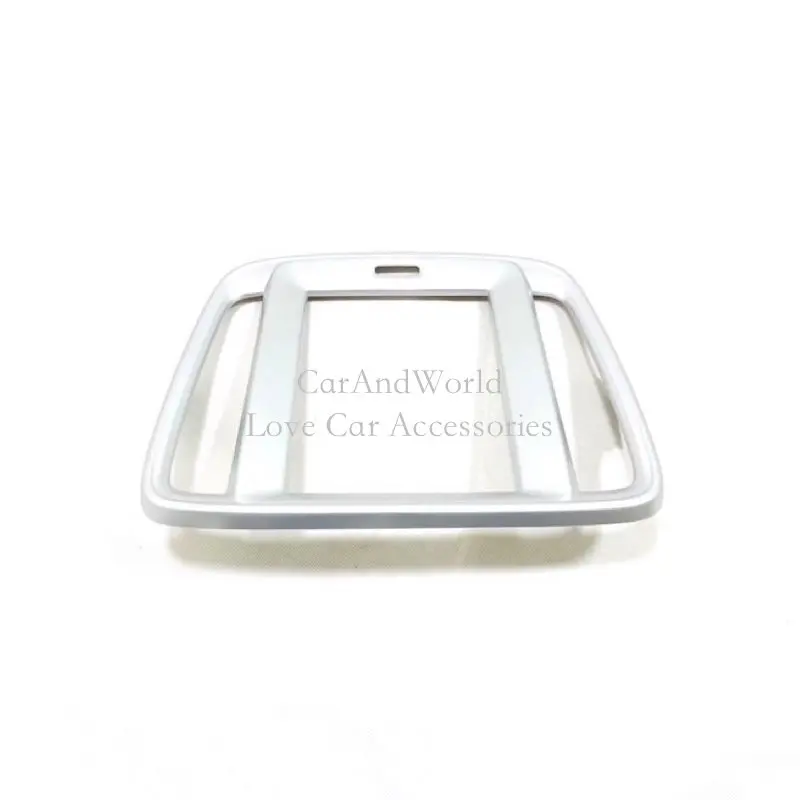 

For Volvo XC40 2018 2019 Front Center Control Console Navigation Panel Frame Cover Trims ABS Sticker Car-Styling Accessories
