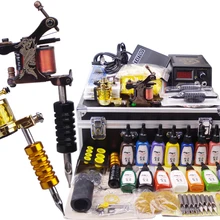 Набор татуировок профессиональный в тату наборы косметический макияж Перманентный пистолет Набор для начинающих