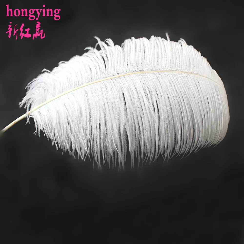 10pcs white south african ostrich feathers high quality feather wedding